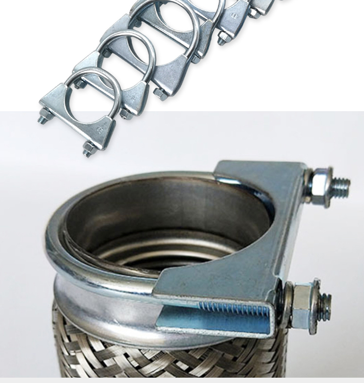 المشابك U-Bolt لأنابيب عوادم السيارات المرنة