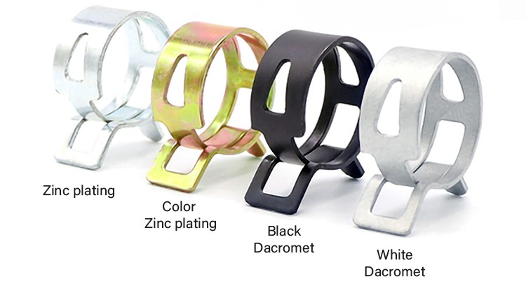 تتم معالجة المشبك الزنبركي YDCT بمعالجات سطحية مختلفة مثل الجلفنة والطلاء