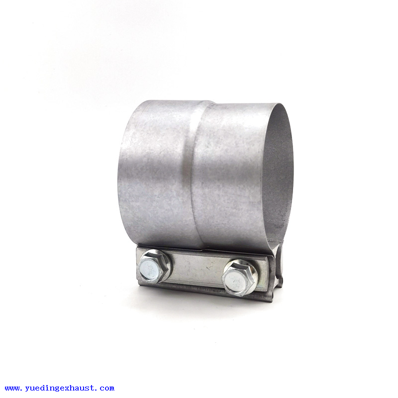 2 1/2 '2.5 ' Aluminized Exhaust Lap Joint Step Clamp 2.5 'OD إلى 2.50 ' ID