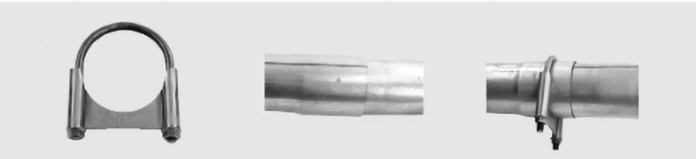 مشبك سرج العادم المقصلة لختم كامل 360 درجة