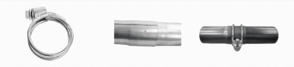 مشبك حلقة سلك العادم يستخدم بالقرب من اتصال مستشعر الأكسجين