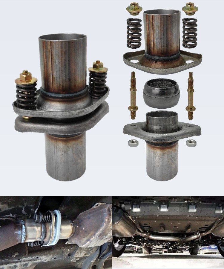 ball flange exhaust connector وصلة عادم الكرة والمقبس