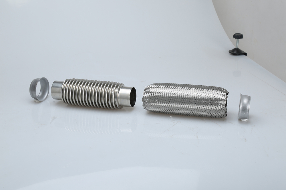 هيكل وبناء عادم الأنابيب المرنة