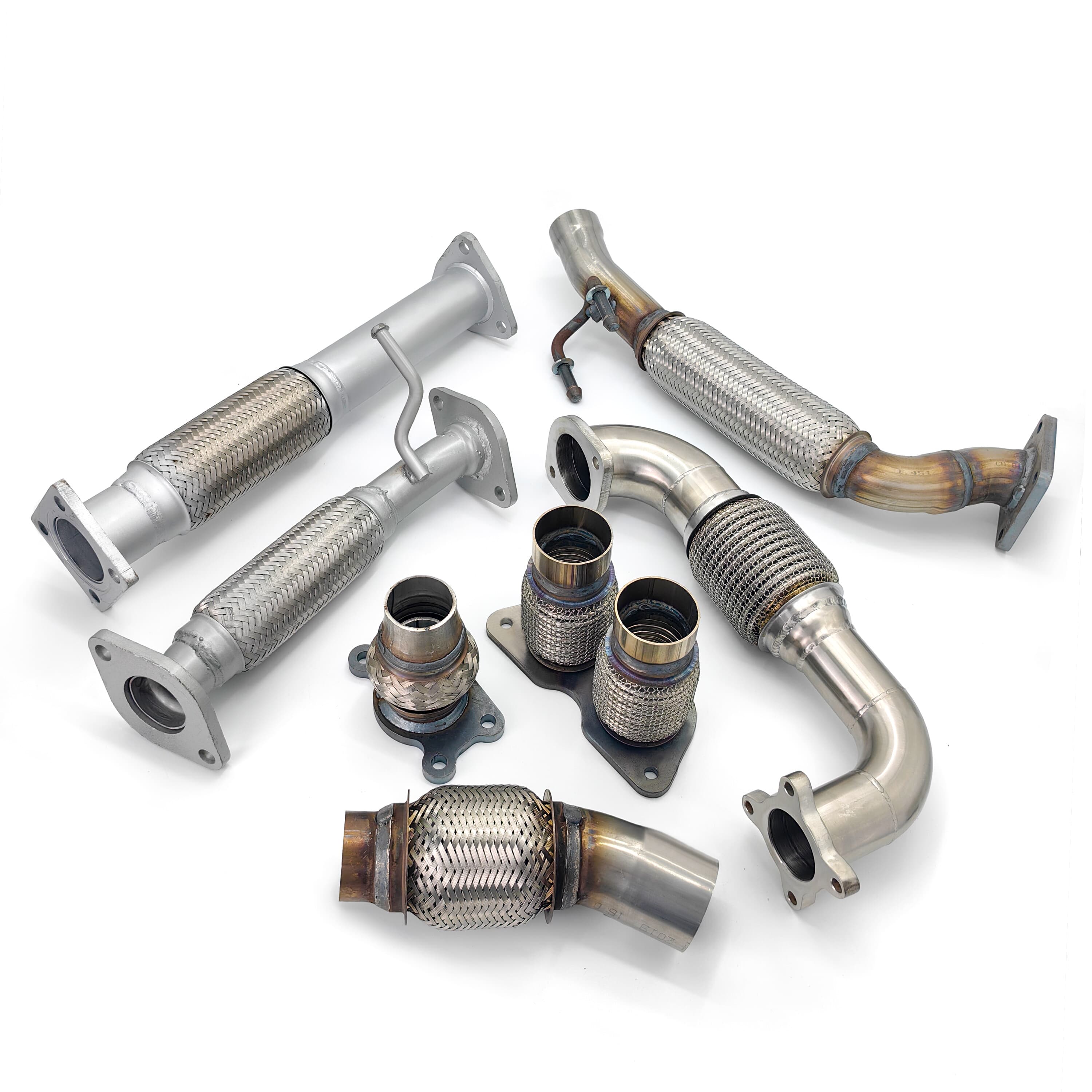 YDCT مجموعة شفة أنبوب العادم المرن