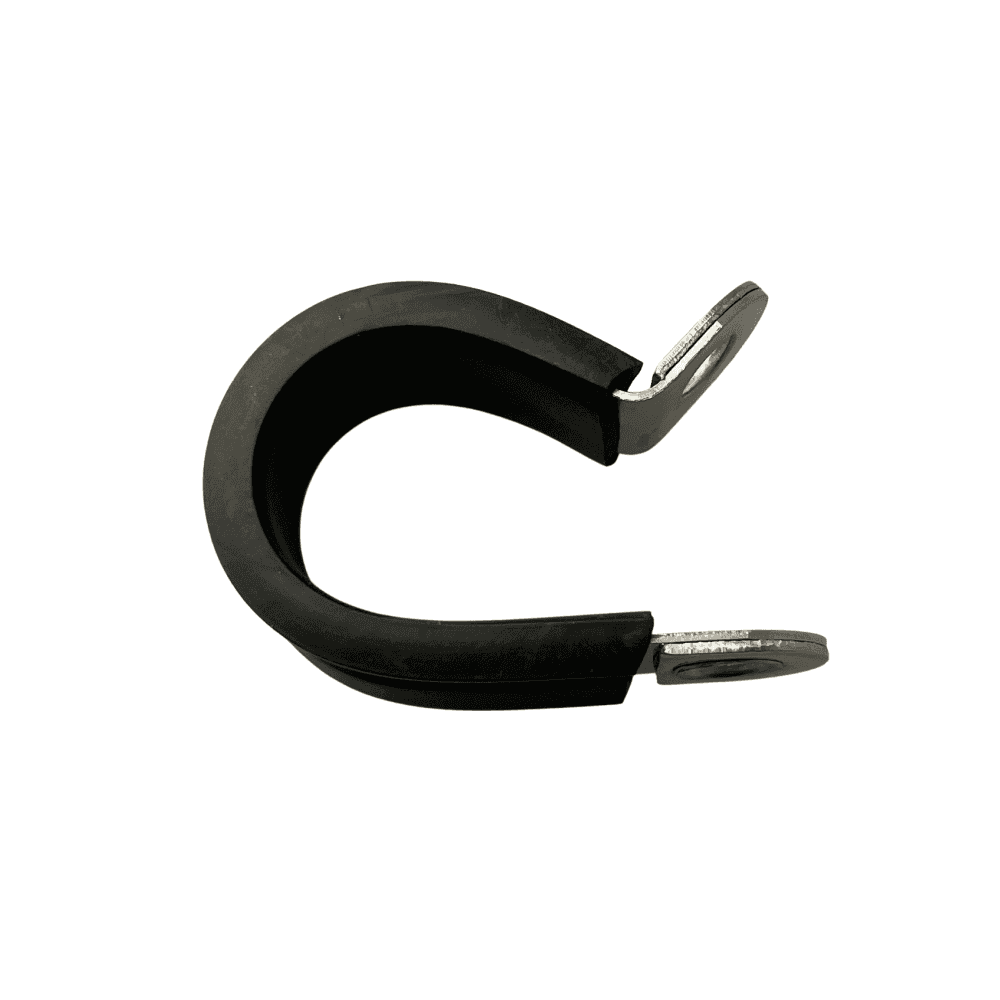 مشبك P مبطن بالمطاط