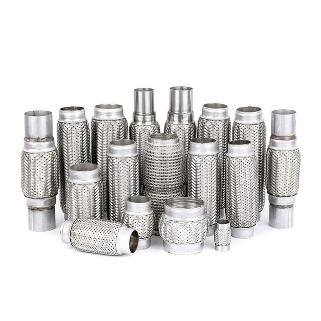 أنبوب مرن عادم من الفولاذ المقاوم للصدأ لأنظمة السيارات