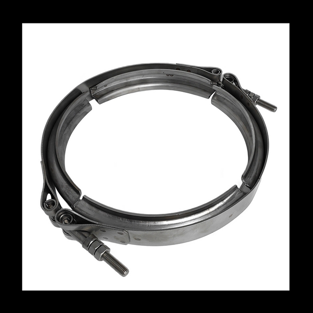 مزدوج الفولاذ المقاوم للصدأ مشبك V-band لأنظمة العادم