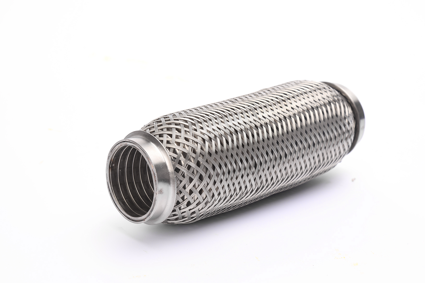 أنبوب العادم المرن مع جديلة متناثرة