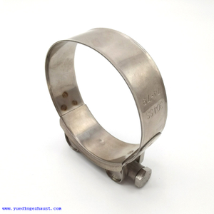 SS304 Metal Unitary Clamp Clamp Hufle Duty Clamp with Nut W4