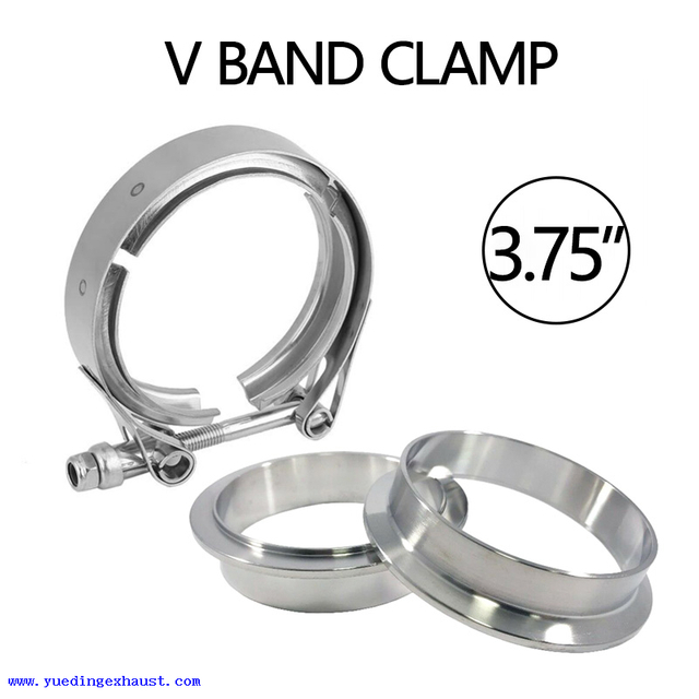3.75 بوصة 95 مم V Band Clamp Downpipe Flange Kit