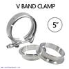 V Band Clamp Flange Assembly لأنابيب العادم OD 5 بوصة