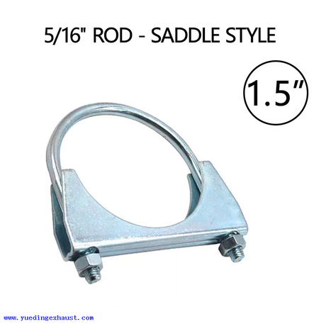1.75 ″ عادم من الفولاذ المقاوم للصدأ u-bolt المشبك