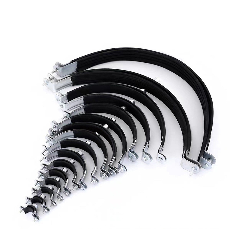 مشبك أنابيب شديد التحمل بالمطاط M8 / M10