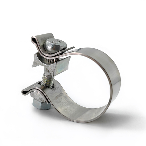 الفولاذ المقاوم للصدأ العادم الفرقة ختم المشبك