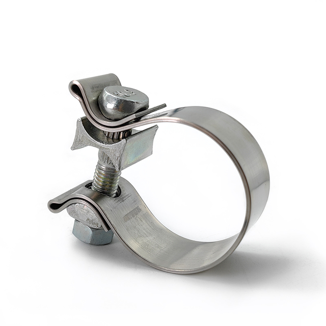 الفولاذ المقاوم للصدأ العادم الفرقة ختم المشبك